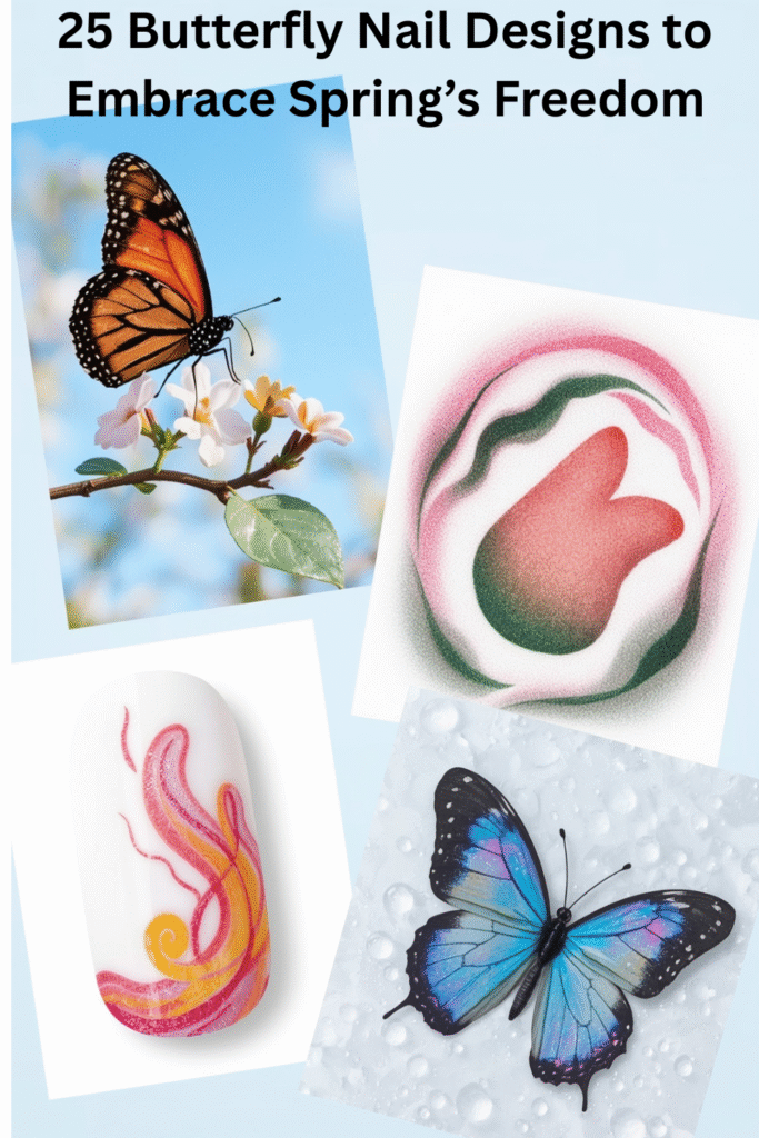 25 Butterfly Nail Designs to Embrace Spring’s Freedom
