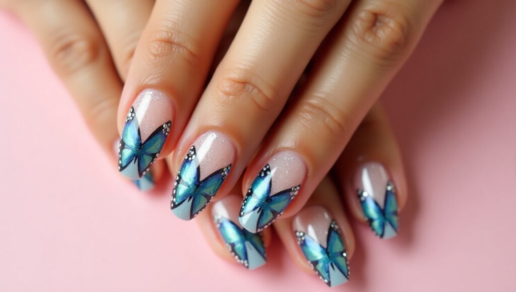 Butterfly Nails Are Trending