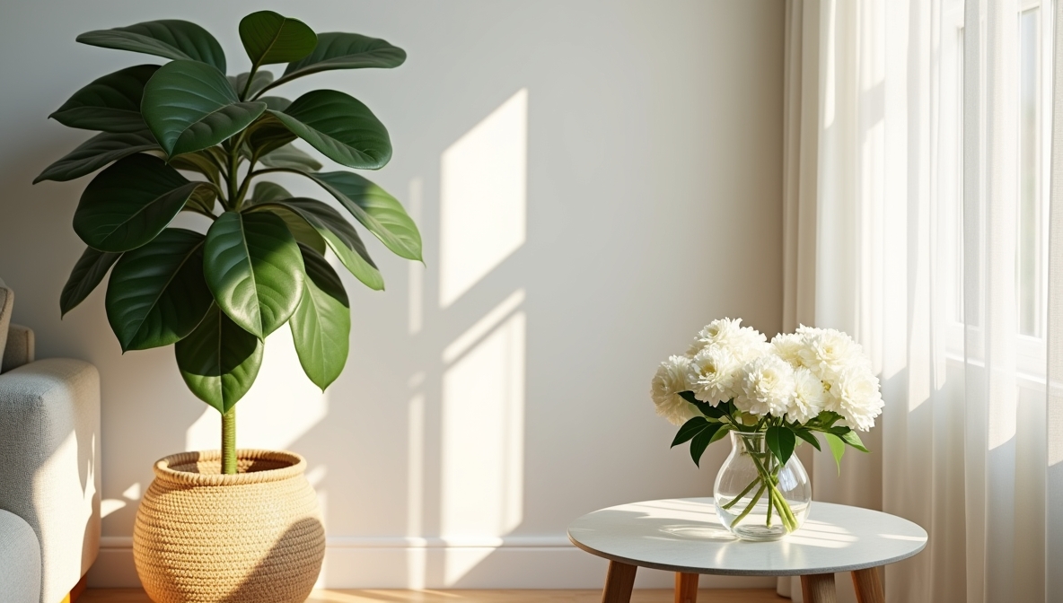 Add Fresh Flowers or Greenery