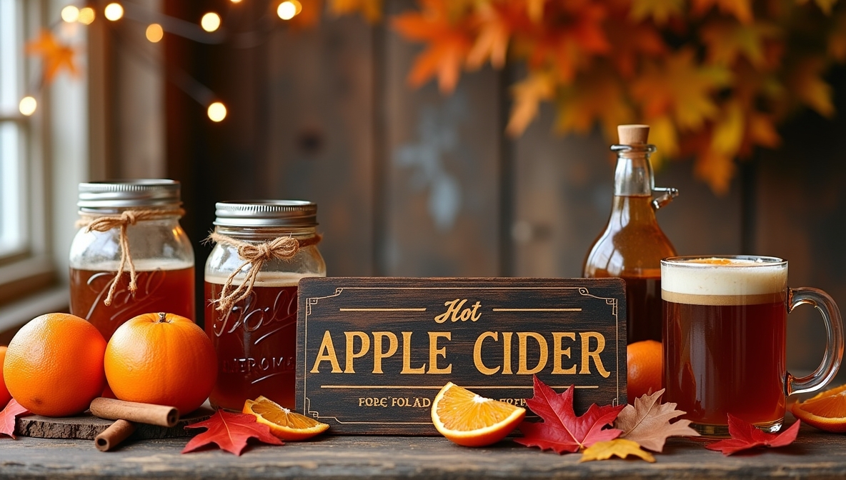 DIY Hot Apple Cider Bar