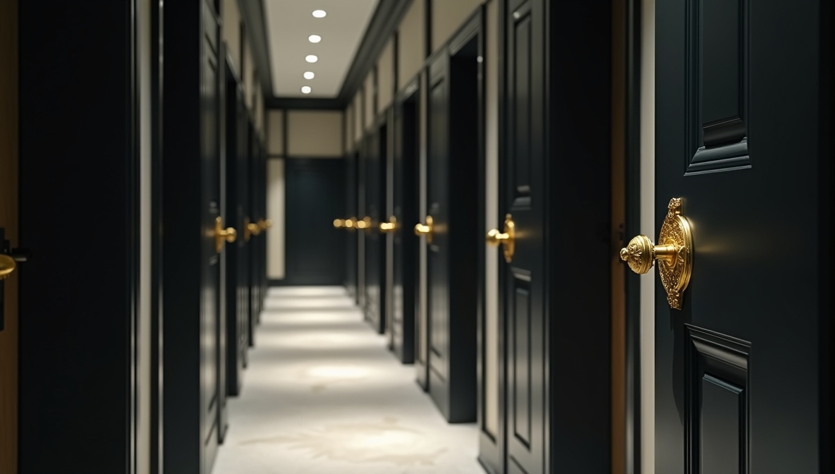 Paint Interior Doors a Bold Color