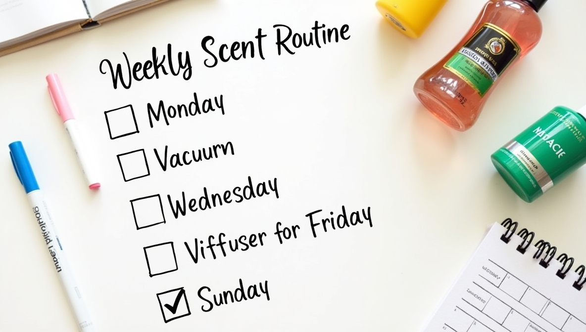 Set a Weekly Scent Routine