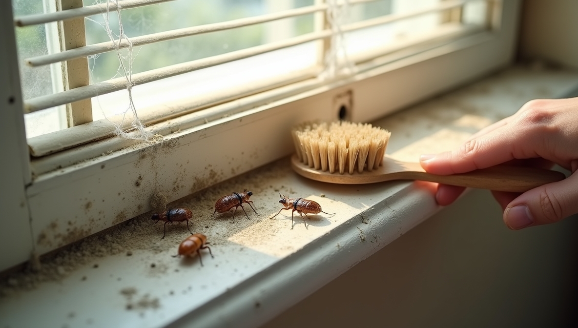Window Tracks and Blinds